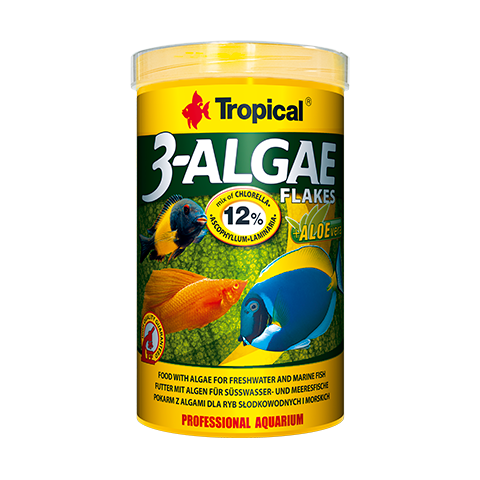 TROPICAL 3-Algae Flakes 190g/1000ml uzupełnienie