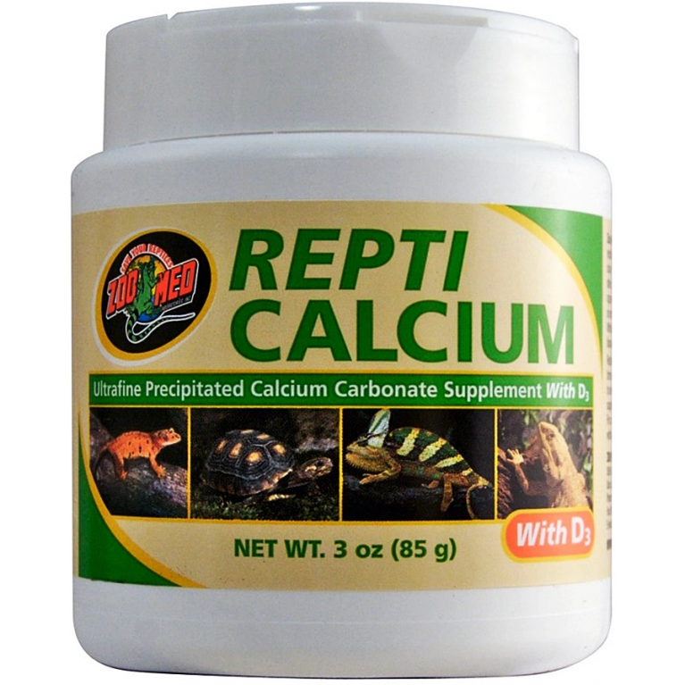 ZOOMED Repti Calcium 85g - Wapno dla gadów i płazów z wit. D3