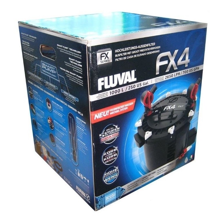 HAGEN FLUVAL FX4 - filtr zewnętrzny do akwarium 1000l