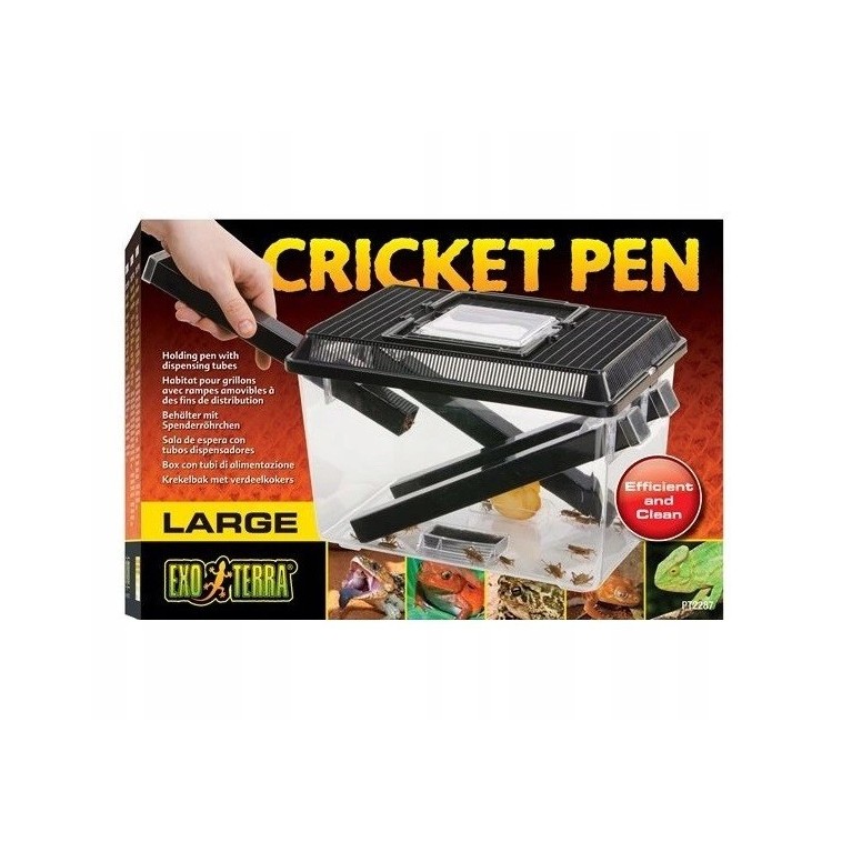 EXO TERRA Cricket Pen L Terrarium na karmówkę (30x20,5x19,5cm)