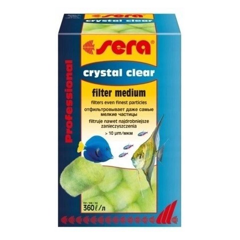 Sera Crystal Clear 12 szt. włóknina do filtra