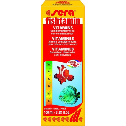 Sera FISHTAMIN 15ml skondensowane witaminy dla ryb